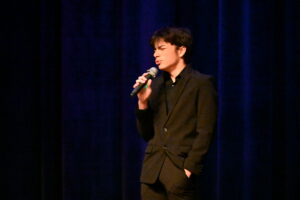 Luca Campanella performs during "Boonton Takes Broadway" on Friday, May 15, 2026.